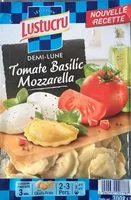 Amount of sugar in Demi-lune tomate basilic mozzarella