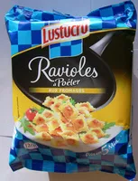 Amount of sugar in Lustucru ravioles a poeler fromages selectionnes 280g