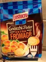 Suhkru kogus sees Lustucru Gnocchi à poêler Extra fromage 285g