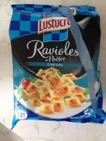 Amount of sugar in Lustucru ravioles a poeler chevre 280g