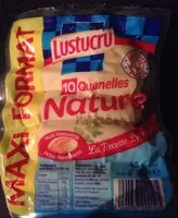 入っている砂糖の量 Lustucru quenelle nature 10 x 40g