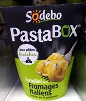 Sucre et nutriments contenus dans Sodebo pastabox