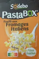 Amount of sugar in PastaBox - Fusilli aux Fromages italiens