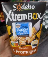 Suhkru kogus sees XtremBox - Radiatori 4 fromages