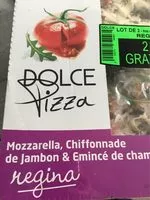 Sucre et nutriments contenus dans Dolce pizza