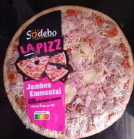 Pizzas jambon emmental