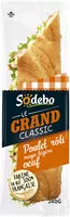 Sucre et nutriments contenus dans Le grand classic baguette