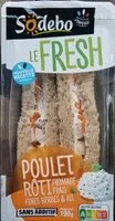 Jumlah gula yang masuk Le Fresh poulet rôti, fromage frais fines herbes & ail