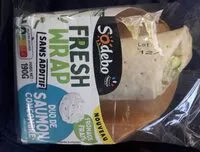 Jumlah gula yang masuk Fresh wrap - duo de saumon/concombre