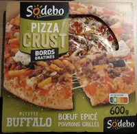 Suhkru kogus sees Pizza Crust Buffalo