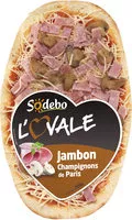 Pizza jambon champignons