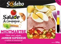 Sucre et nutriments contenus dans Salade compagnie