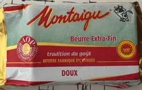Quantité de sucre dans Beurre Doux Plaquette Aoc Charentes Poitou