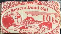 Quantité de sucre dans Beurre Demi-Sel
