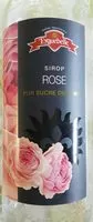 入っている砂糖の量 Sirop Rose