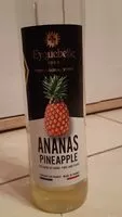 Sokerin määrä sisällä Sirop ananas
