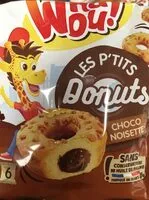 Zuckermenge drin P'tits Donuts Choco noisette