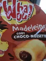 Zuckermenge drin Madeleines goût choco-noisette