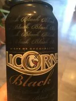 Suhkru kogus sees Licorne Black