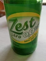 Sucre et nutriments contenus dans Zest