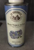 चीनी की मात्रा Huile vierge de lin