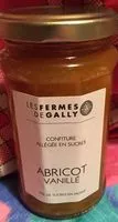 Zuckermenge drin Confiture allégée en sucre Abricot vanillé