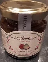 चीनी की मात्रा Confit d'oignon doux