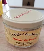 入っている砂糖の量 Rillettes pur canard