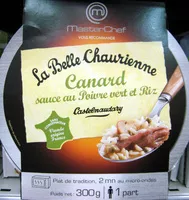 Jumlah gula yang masuk Canard sauce poivre vert