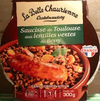 Jumlah gula yang masuk Saucisse de Toulouse aux Lentilles cuisinées