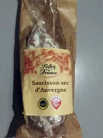 Quantité de sucre dans Saucisson sec d'Auvergne