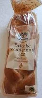 Suhkru kogus sees Brioche vendéenne Igp