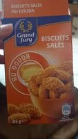 含糖量 Biscuits salés au Gouda