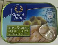 Zuckermenge drin Bte Filet Sardine Huile D'olive vierge extra