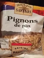 Quantité de sucre dans Pignons de Pin