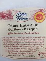 चीनी की मात्रा Ossau iraty AOP - Fromage au lait de brebis pasteurisé