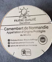 Quantité de sucre dans Camembert de Normandie AOP (20% MG) au lait cru