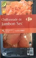 含糖量 Chiffonnade de Jambon Sec