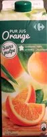 İçindeki şeker miktarı 100% pur jus jus d'orange sans pulpe
