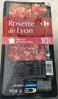 Amount of sugar in Rosette de Lyon