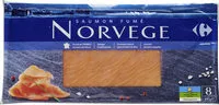 Amount of sugar in Saumon fumé au bois de hêtre