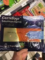 Amount of sugar in Saumon fumé Norvège