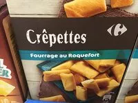 Cantidad de azúcar en Crêpettes fourrage au roquefort