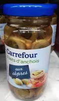 Filets d anchois aux capres