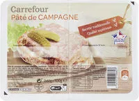 Cantidad de azúcar en Pâté de campagne