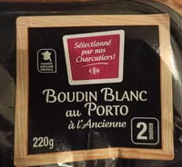 Quantité de sucre dans Boudin Blanc au Porto à l'Ancienne
