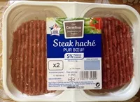 चीनी की मात्रा Steak haché pur boeuf 5% MG