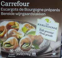 Sokerin määrä sisällä Escargots de Bourgogne Recette à la bourguignonne