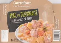 Sucre et nutriments contenus dans Carrefour les brasseries