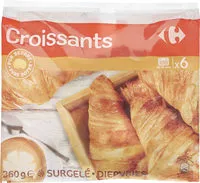 İçindeki şeker miktarı 6 croissants